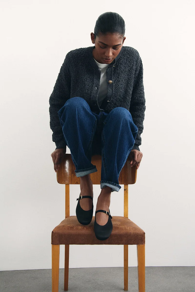 H&M Mary Jane ballet pumps