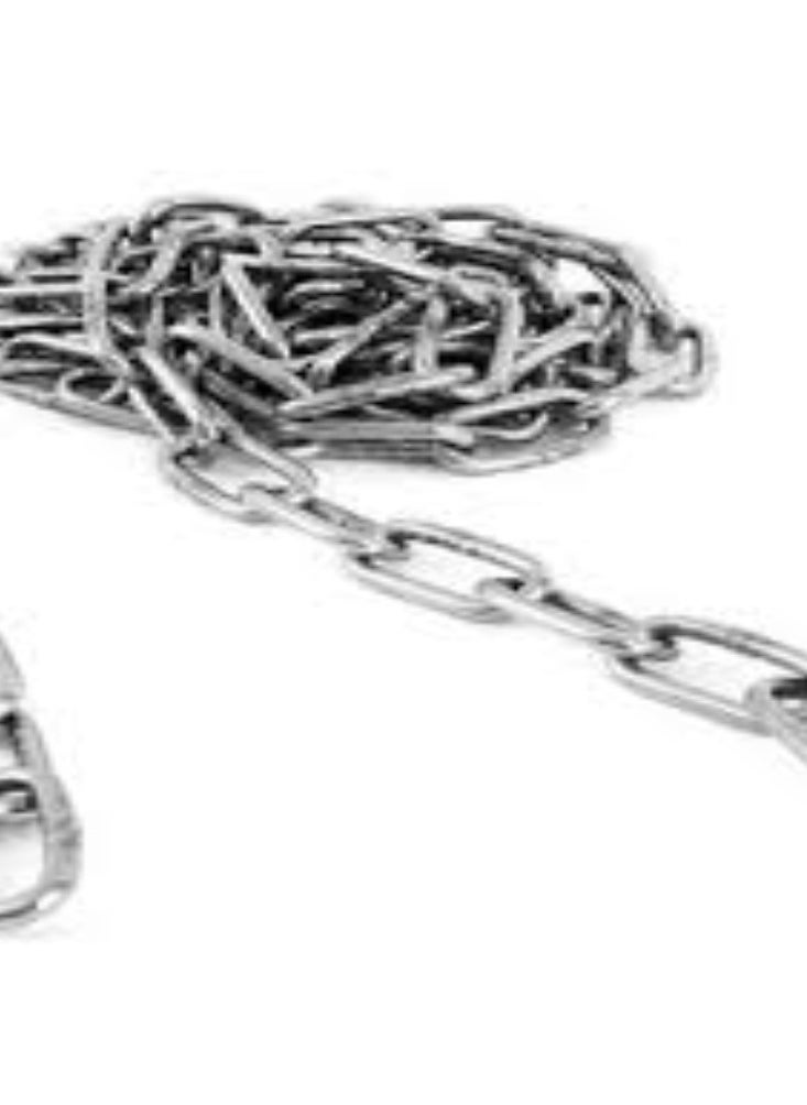 KNP - KNP 12 MM Multipurpose Heavy Duty GI Chain 1.5m is a Robust and Versatile Chain Designed to Handle a Wide Range of Heavy Duty Applications. - Image 1