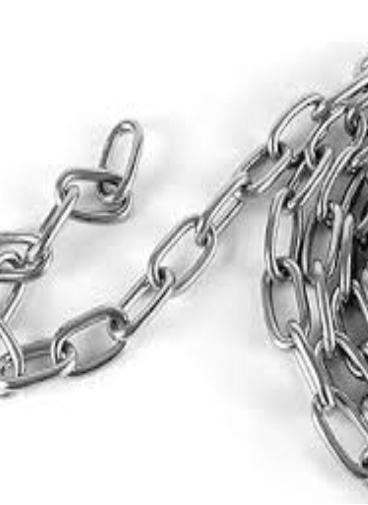 KNP - KNP 12 MM Multipurpose Heavy Duty GI Chain 1.5m is a Robust and Versatile Chain Designed to Handle a Wide Range of Heavy Duty Applications. - Image 1