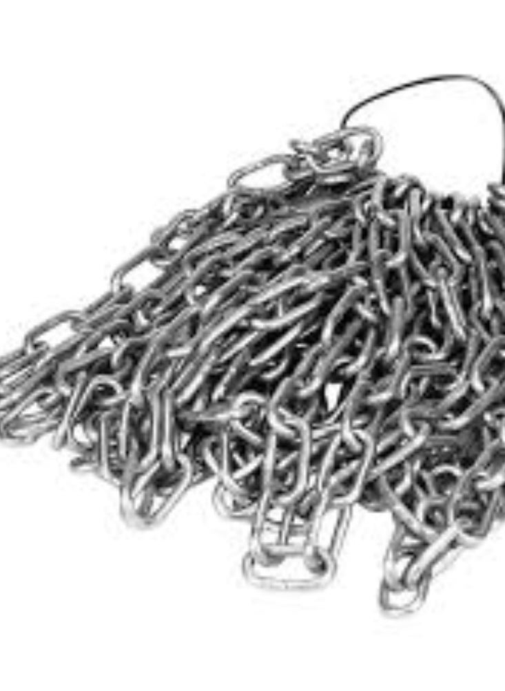 KNP - KNP 12 MM Multipurpose Heavy Duty GI Chain 1.5m is a Robust and Versatile Chain Designed to Handle a Wide Range of Heavy Duty Applications. - Image 1