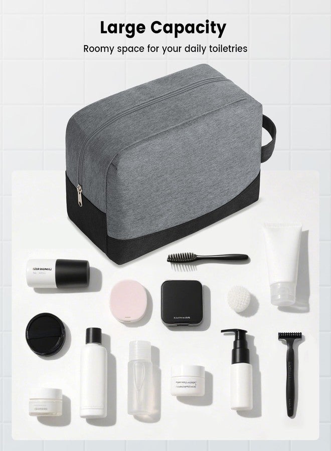 Vorspack Travel Toiletry Bag - Water Resistant Toiletry Bag for Men Large Travel Bag for Toiletries, Accessories - Black - Image 5