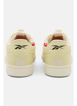 Reebok Men Club C 85 Vegan Lace Up Tennis Shoes, Beige  - Image 2