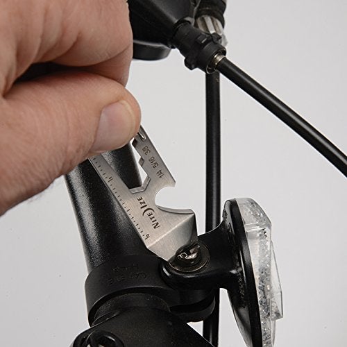NITE IZE Nite Ize KMT-11-R3 Easily attaches to an existing Chain or Strap DoohicKey Key Keychain Multi-Tool (1 Pack), One Size, Silver  - Image 3