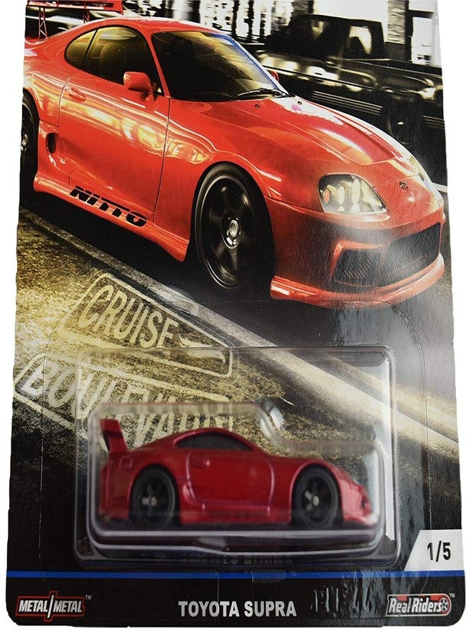 Hot Wheels Car Culture Toyota Supra 1/5, red - Image 2
