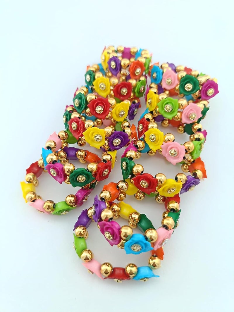 advancedestorePrincess Collection flower hair band for Girls WomenHair Accessories for BirthdayParty Wedding moq 12 pieces 6pairs multicolour - Image 1