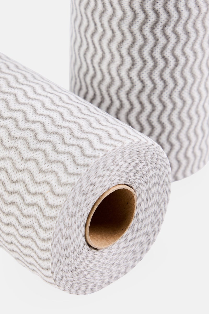 YOTO 2Pcs Cleaning Wipes On A Roll Set, Multicolor - Image 3