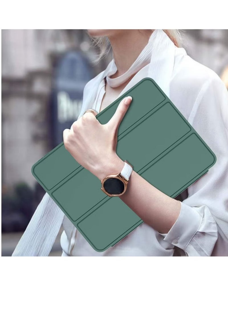 ELTRAZONE iPad 10th Generation 10.9 Inch (2022 Model) Case – Slim Stand Hard Back Shell Cover with Auto Wake/Sleep Function, Dark Green – Durable, Lightweight, Shockproof, Scratch-Resistant Protection for Everyday Use - Image 3