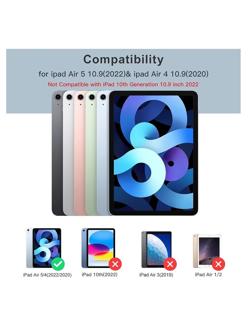 ELTRAZONE iPad 10th Generation 10.9 Inch (2022 Model) Case – Slim Stand Hard Back Shell Cover with Auto Wake/Sleep Function, Dark Green – Durable, Lightweight, Shockproof, Scratch-Resistant Protection for Everyday Use - Image 1