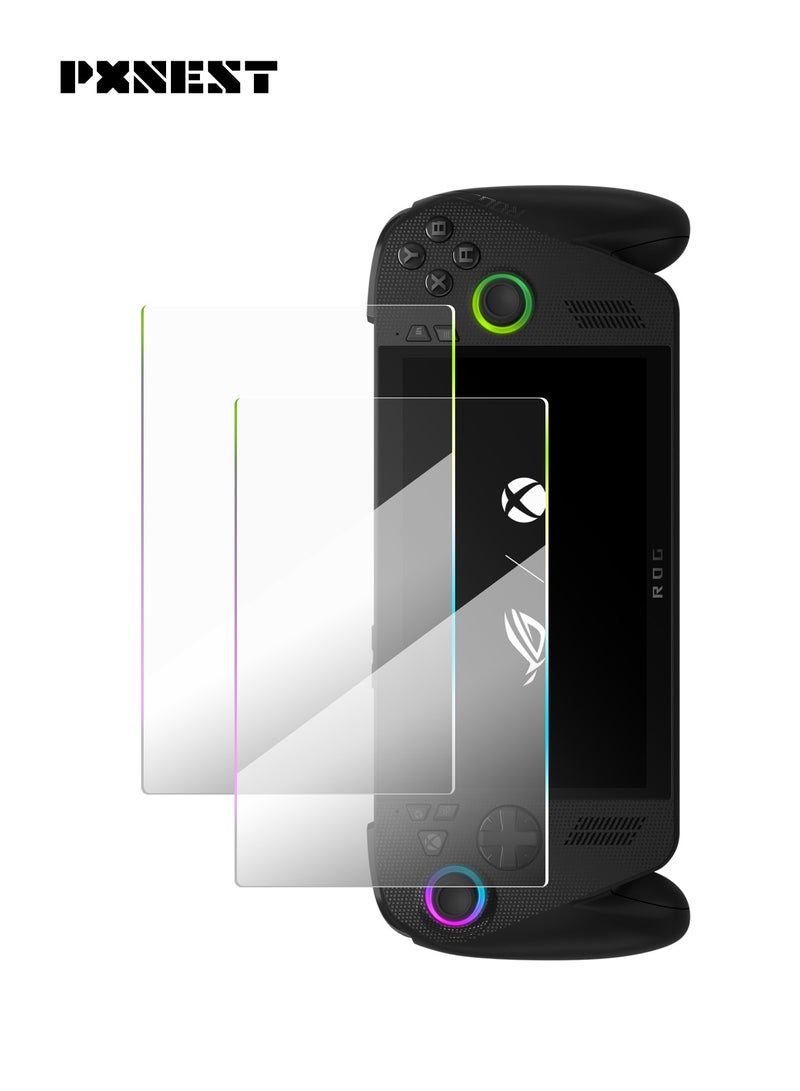بيكسنست عبوتان من واقي شاشة زجاج مقوى متوافق مع ROG Ally / Ally X / أجهزة Xbox المحمولة، فائق النحافة 0.175 مم، بطبقة مقاومة للزيوت، مقاوم للتآكل - Image 1