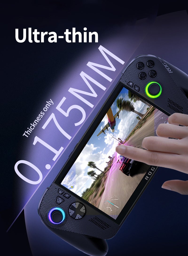 بيكسنست عبوتان من واقي شاشة زجاج مقوى متوافق مع ROG Ally / Ally X / أجهزة Xbox المحمولة، فائق النحافة 0.175 مم، بطبقة مقاومة للزيوت، مقاوم للتآكل - Image 3