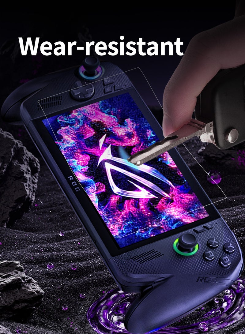 بيكسنست عبوتان من واقي شاشة زجاج مقوى متوافق مع ROG Ally / Ally X / أجهزة Xbox المحمولة، فائق النحافة 0.175 مم، بطبقة مقاومة للزيوت، مقاوم للتآكل - Image 4