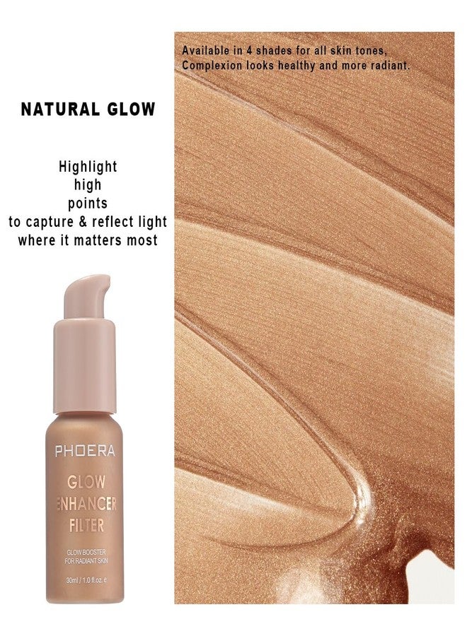 WFWJ 2 PCS PHOERA Skin Glow Tint Foundation, Glow Enhancer Filter, 03 Medium - Image 2