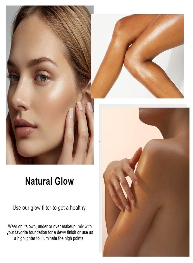WFWJ 2 PCS PHOERA Skin Glow Tint Foundation, Glow Enhancer Filter, 03 Medium - Image 5
