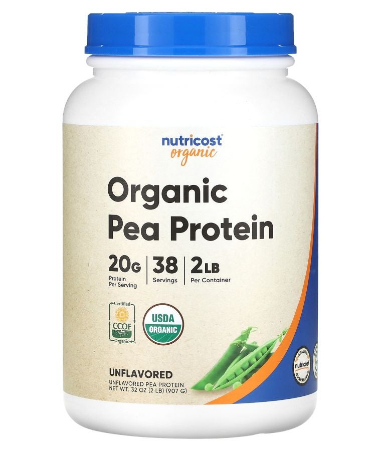 Organic Pea Protein Unflavored 2 lb (907 g)