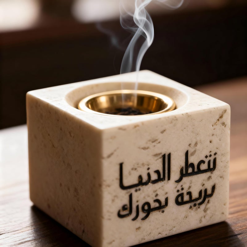 Home Decor Incense Burner - Artistic resin creation with intricate patterns, ideal for bakhoor, charcoal, and aromatherapy to enhance living rooms, meditation corners, and spas. (MODEL 6) - Image 5