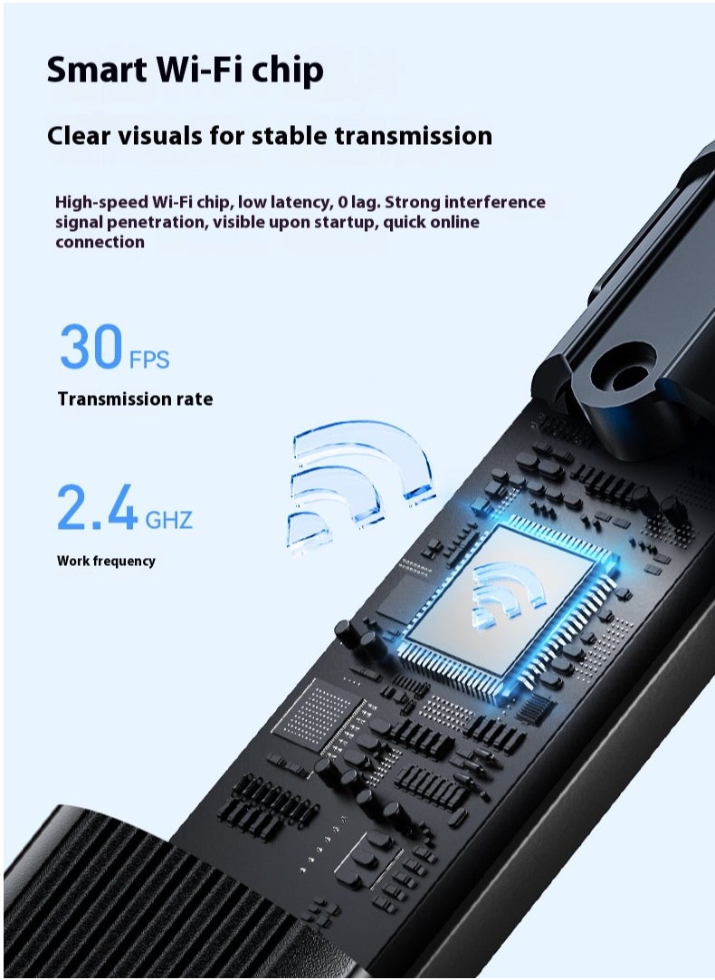 Healife Wireless Smart Visual Ear Pick, HD WiFi Ear Cleaner, 360° Rotating Non-Slip Design, IP67 Waterproof Ear Wax Remover  - Image 5
