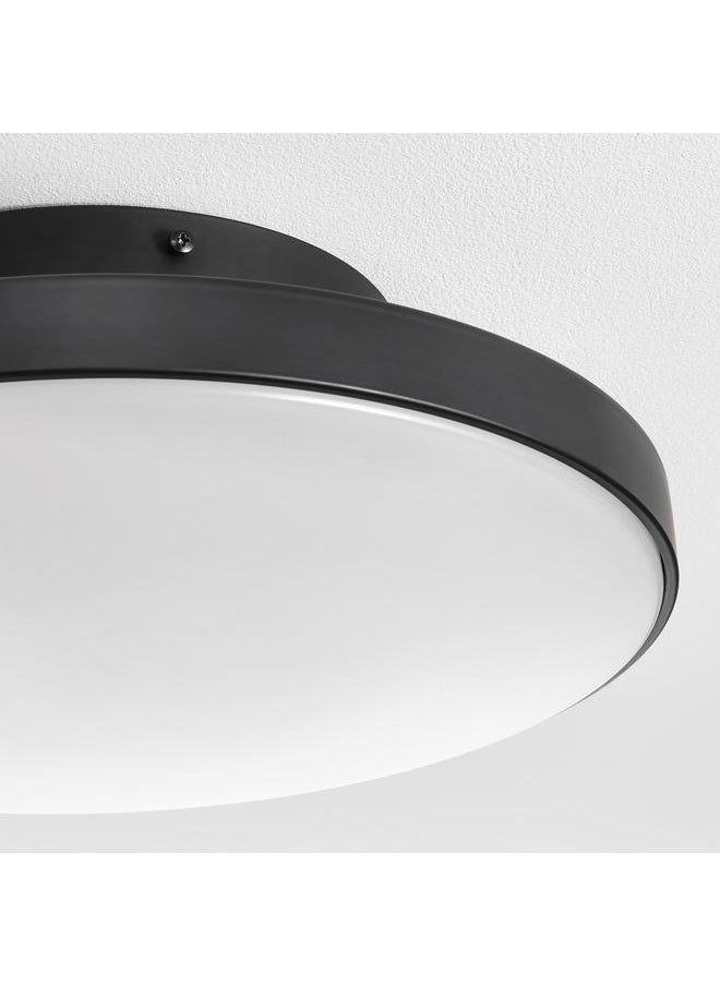 Zaboon LED ceiling lamp, matt/black, 36 cm  - Image 3