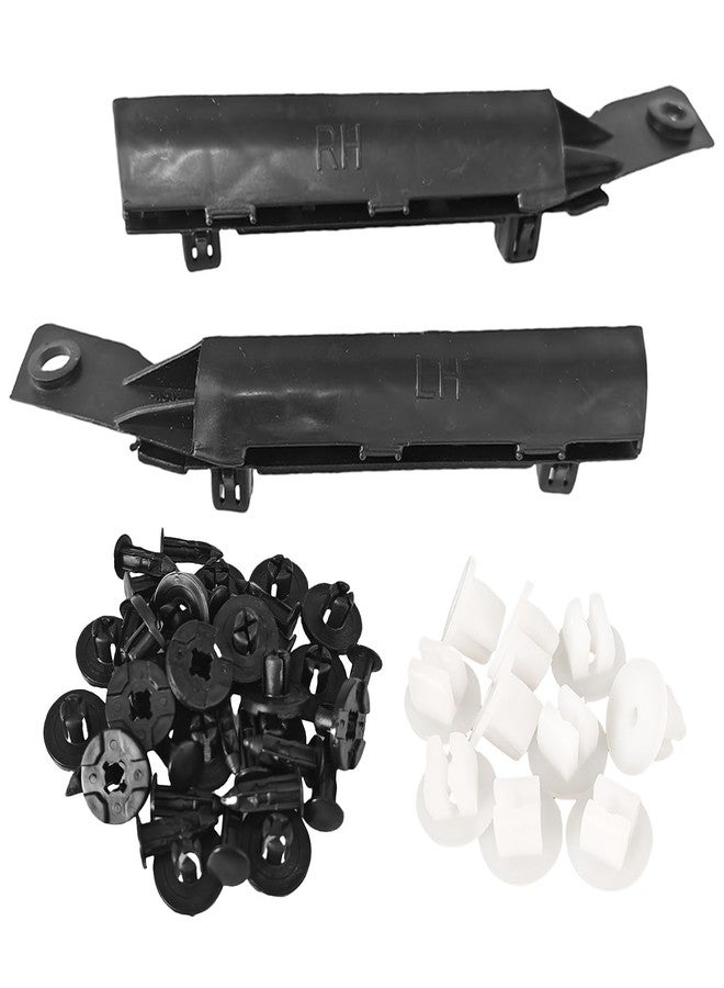 WHEELZEN 1 Pair Front Bumper Bracket Fit for 2007-2012 Nissan Versa, Replace 62225-EM30A, 62224-EM30A, With Grommet Clips & Bumper Cover Retainers - Image 1