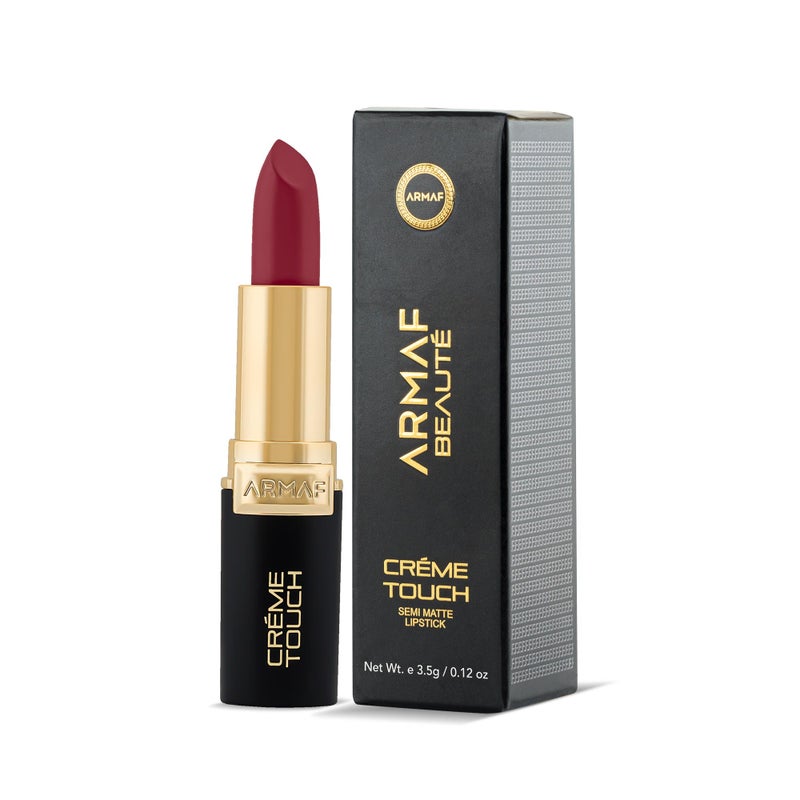Armaf Beaute Creme Touch Semi Matte Catherine Lipstick 3.5g, Rich Pigment Lip Colour, Non Drying & Lightweight Lip Stick, Comfortable & Long Lasting Finish, Weightless Formula, Long Wear Lips Makeup - Image 2