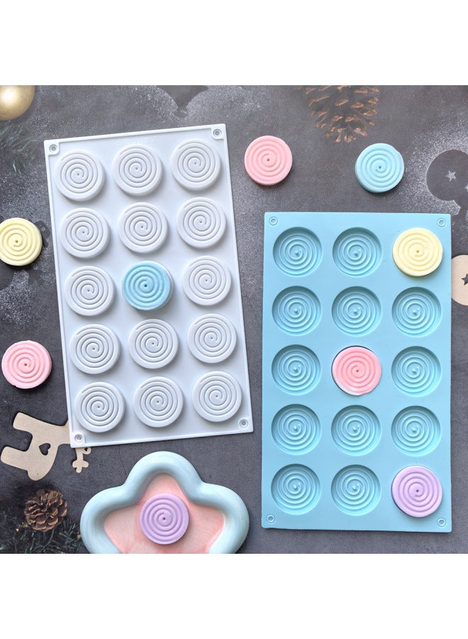 Chocolate cookie mold, cake mold, ice cream and candy silicone mold - Image 2