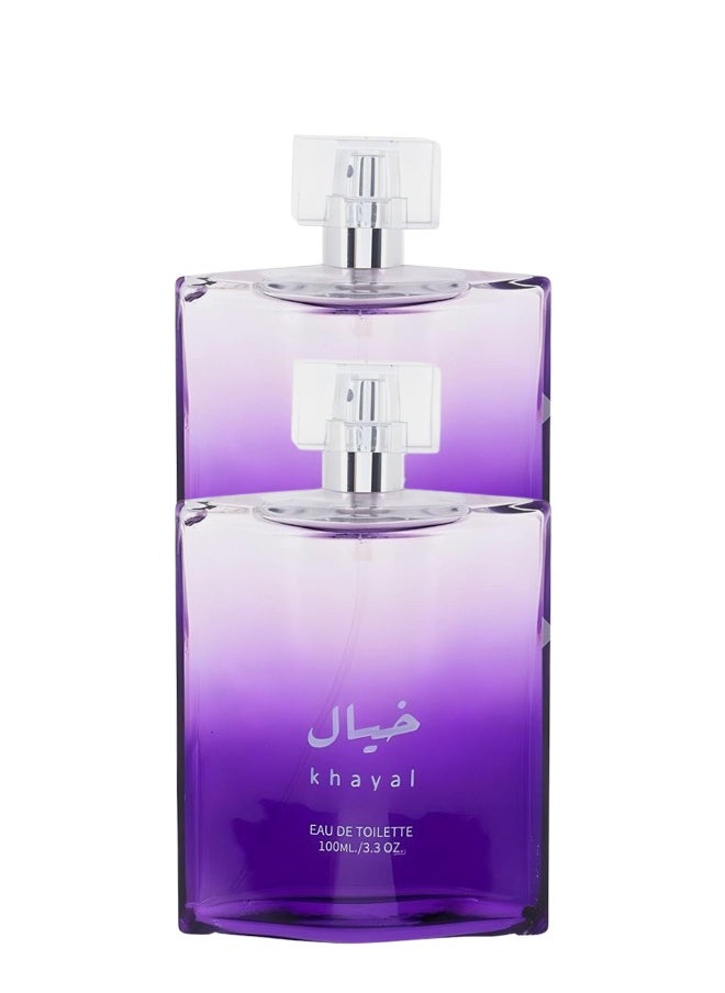 خيال 2 قطع عطر خيال للنساء 100 مل  - Image 1