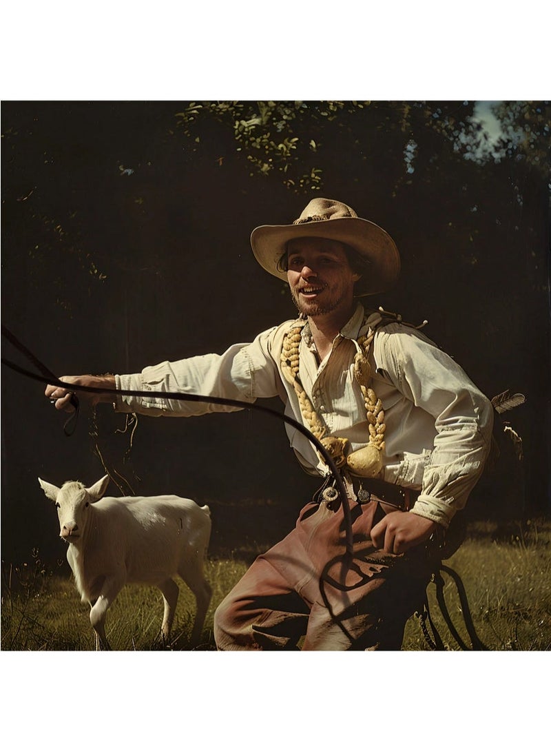 A sturdy, Western-style cowboy whip for horse training. Made of braided synthetic leather, it features a comfortable, non-slip handle and a lightweight design for easy control, ideal for both riding and training. - Image 5