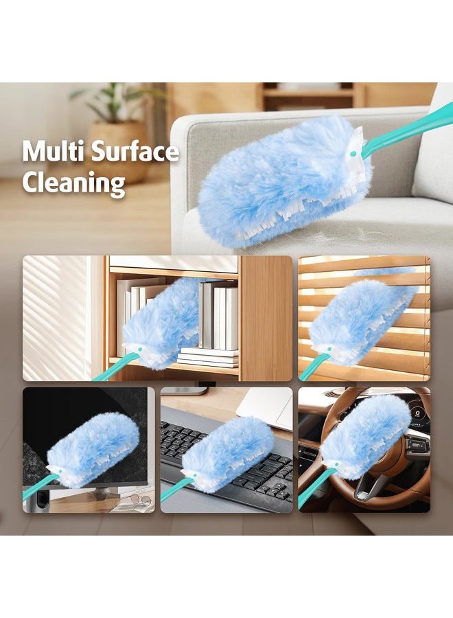 AIR U+ Duster Refills for Swiffer Heavy Duty Refill, 360 Ceiling Fan Dust Cleaner, Multi Surface Refills + 1Handle(30 Count) - Image 5