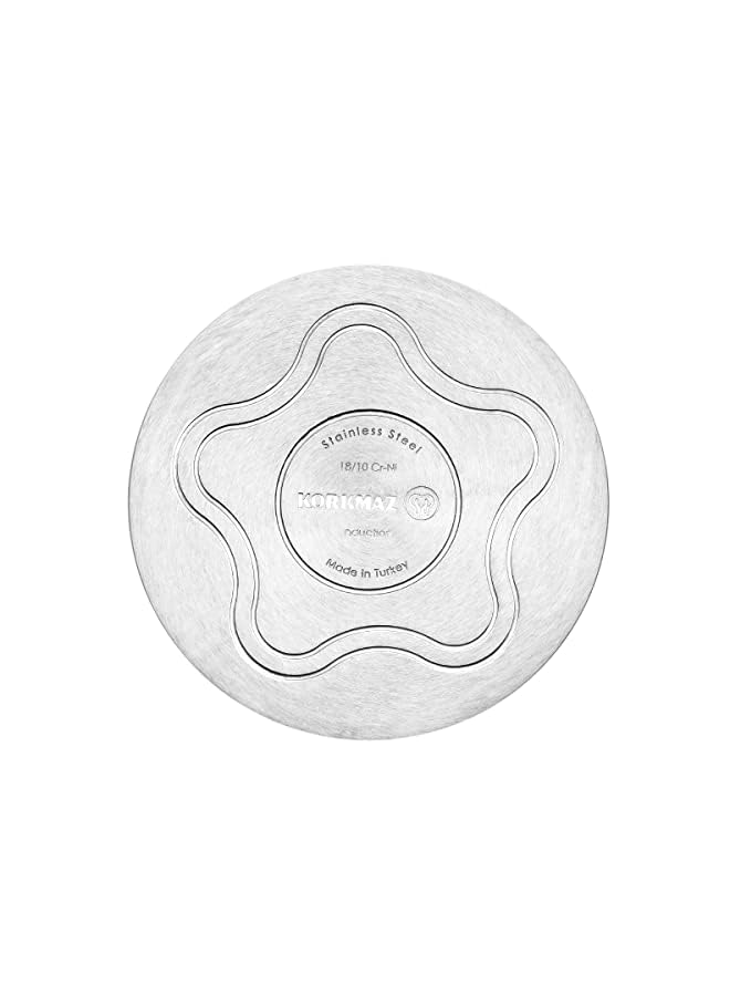 Korkmaz وعاء ستانلس ستيل ألفا 16 سم - Image 4