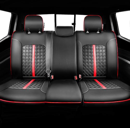 Carlimeki Tacoma Seat Covers Custom Fit for 2005 2006 2007 2008 2009 2010 2011 2012 2013 2014 2015 Crew Cab 2nd Gen Tacoma Base, PreRunner, TRD Pro - Center Console Armrest Covers - Fully Covered - Image 3