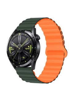 X-level 22mm Band Compatible for Huawei GT4/Huawei GT/Huawei GT 2 (46mm) Watch Band/Huawei Watch GT2 Pro Strap/Samsung Galaxy Watch 46mm / Galaxy Watch 3 45mm,Silicone Double Sided Magnetic Loop Strap  - Image 1