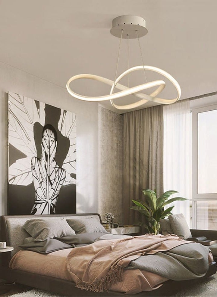 تيك لايت ثريا ليد حديثة-3 إضاءات-منحنية-82047-100سم - Image 1