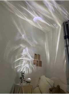 Generic New 3D Visual Aurora Moon Star Projection Lamp Romantic Starry Music Laser Atmosphere Lamp with Remote Controller  - Image 3
