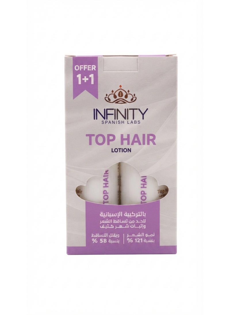 Infinity Top Hair Lotion for Treating Blanks and Hair Loss - Special Offer 1+1