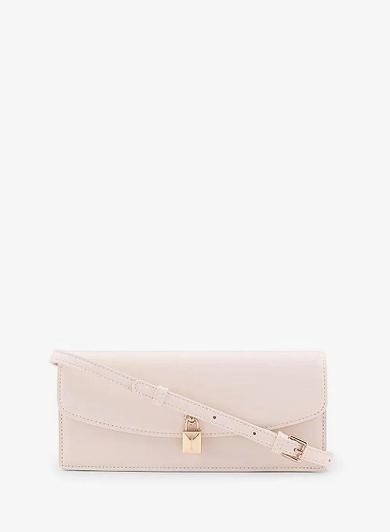 كابلي Women’s Envelope Wallet with Lock Closure