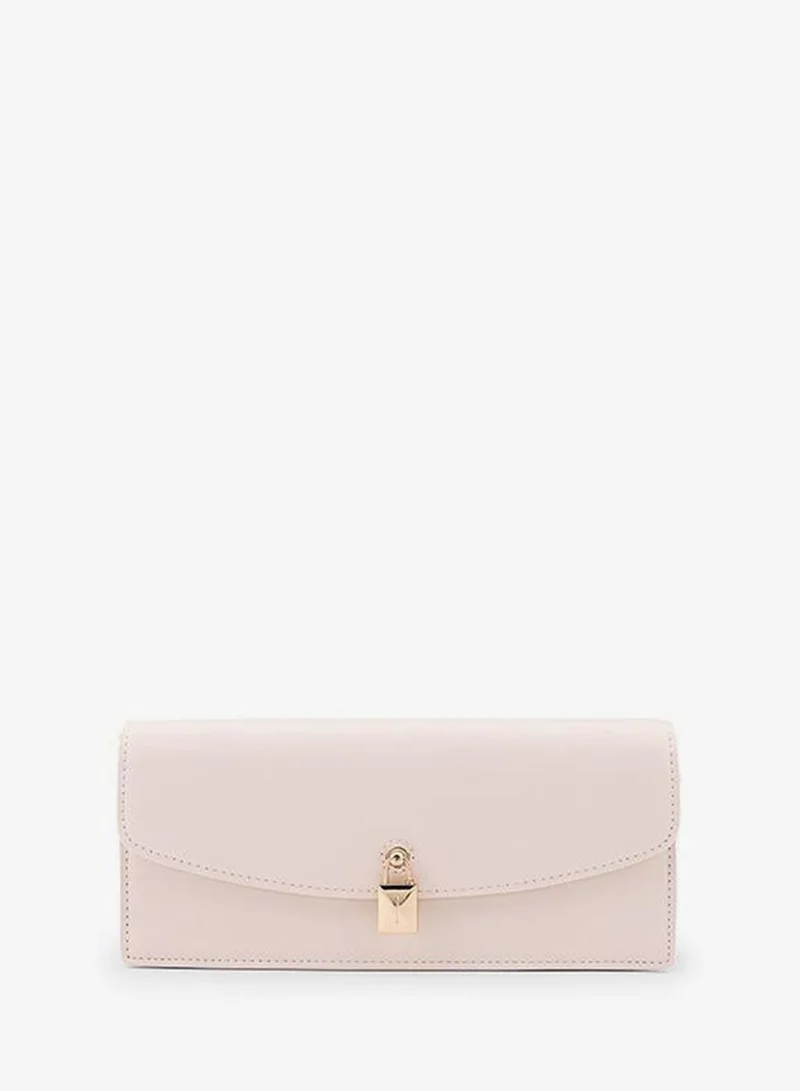 كابلي Women’s Envelope Wallet with Lock Closure