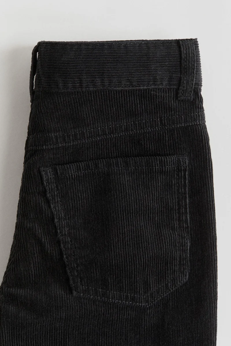 H&M Relaxed fit courduroy trousers