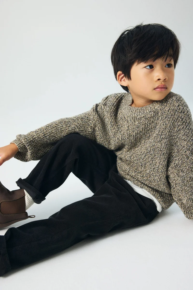 H&M Relaxed fit courduroy trousers