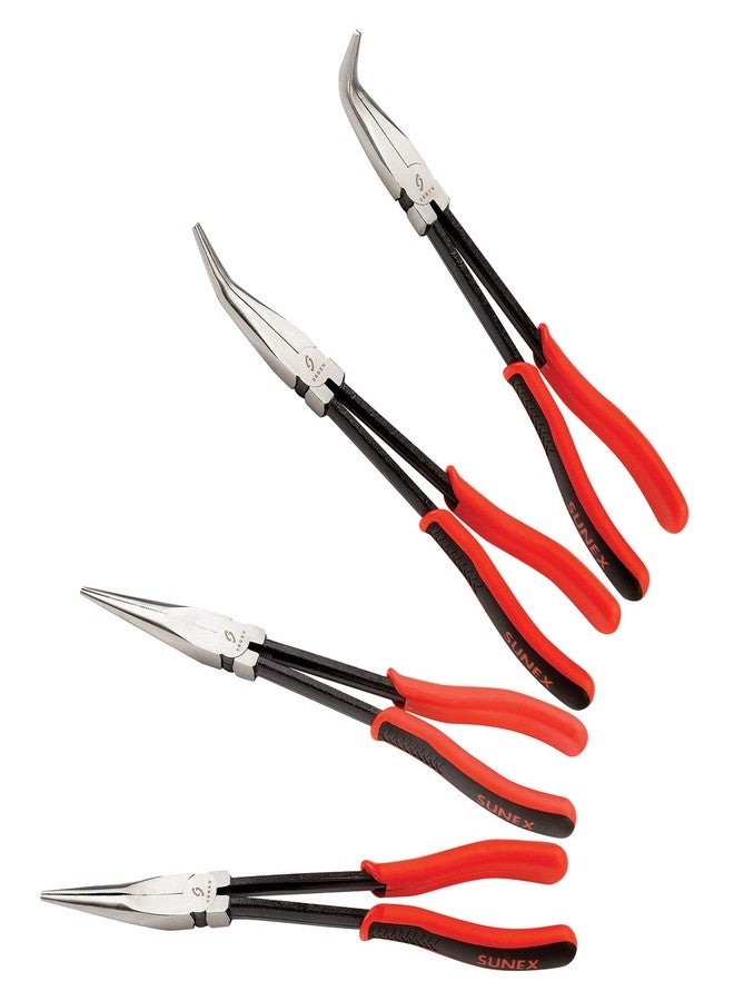 Sunex Tools Sunex 4 Piece 11" Long Reach Pliers Set - Image 1