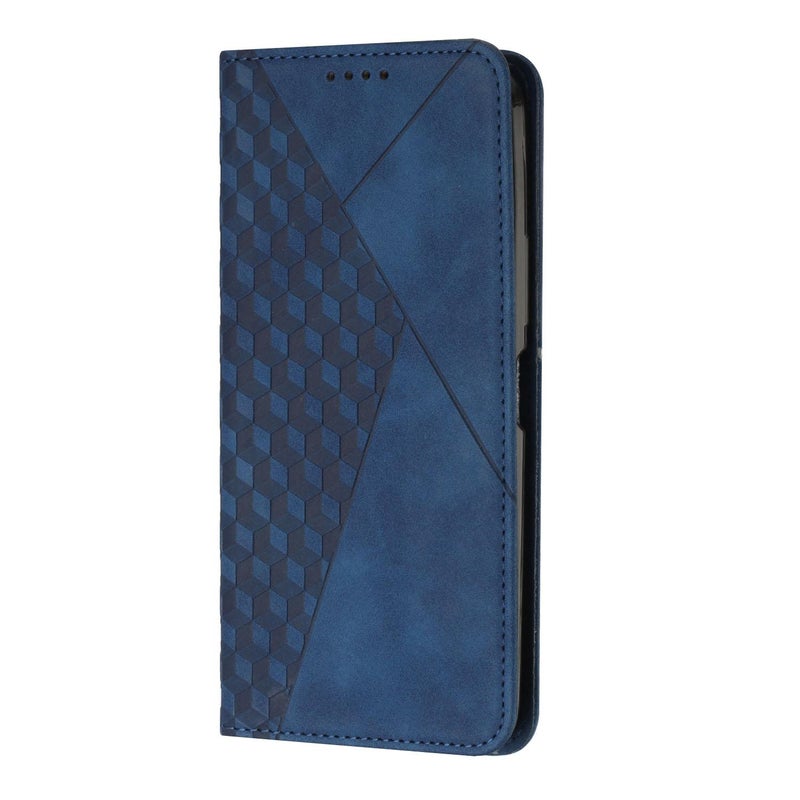 erorex For OPPO Reno14 Pro Global Diamond Splicing  Feel Magnetic Leather Phone Case(Blue) - Image 2