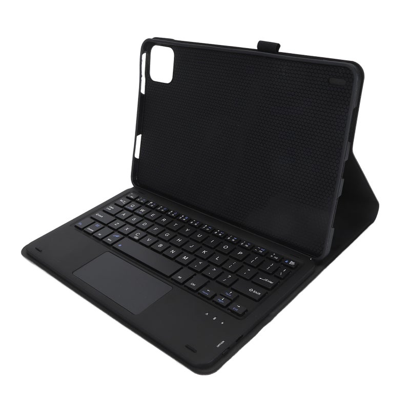 Keyboard Case for Xiaomi for Mi Pad 6 6 Pro 11 Inch 2023 PU Stand Cover with Magnetic Removable Wireless Bluetooth Keyboard Black - Image 1