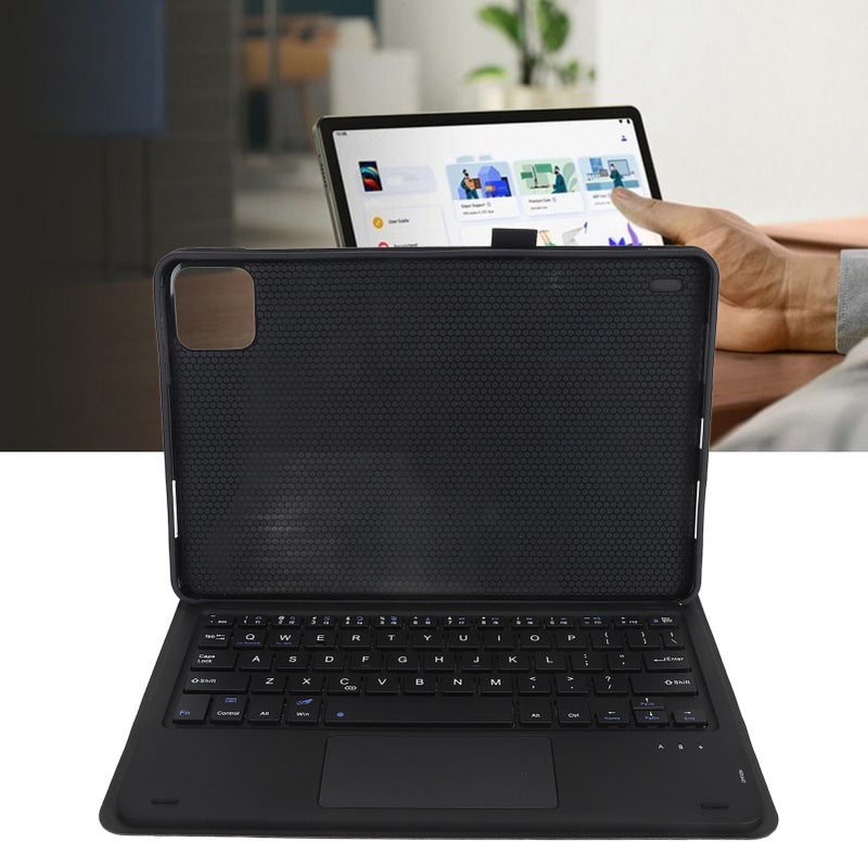Keyboard Case for Xiaomi for Mi Pad 6 6 Pro 11 Inch 2023 PU Stand Cover with Magnetic Removable Wireless Bluetooth Keyboard Black - Image 5