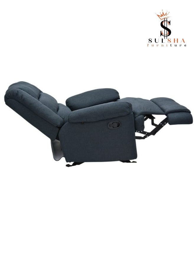 ALWASIT HOME Single Recliners  Sofa Modern Rocker with Ergonomic Lounge Single Sofa Seat with Living Room Modern Style Ideal Design Dawson Relaxing Recliner Single Living Room Sofa For The Perfect Stylish Home  - Image 2