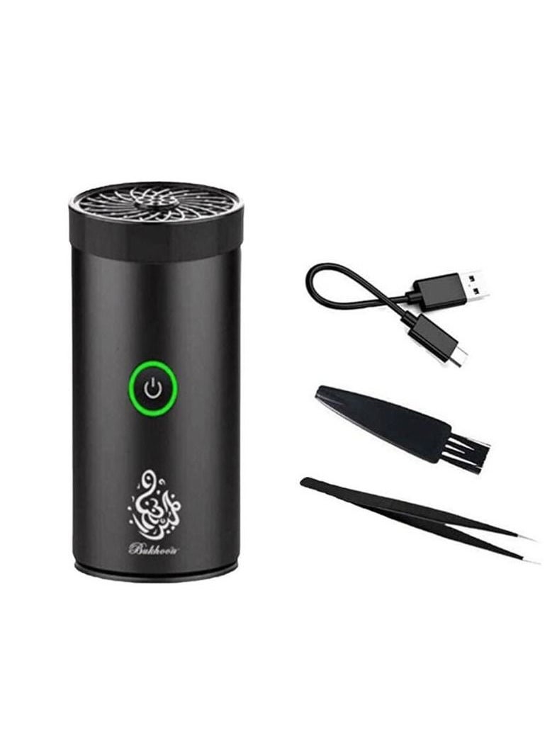 Bakhoor Portable Rechargeable Electric USB Bakhoor Smart Electronic Evaporator Incense Burner For Home Office And Car  - Image 1
