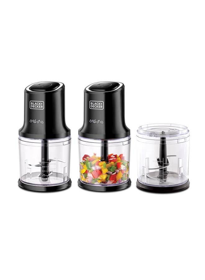 BLACK+DECKER Vertical Chopper - 4-Blade System 500 W FC500J-B5 Black - Image 4