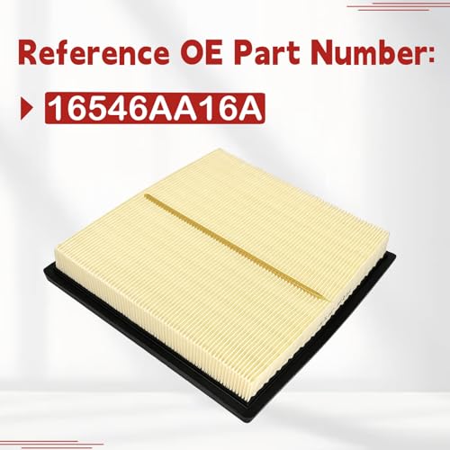 WGBAB Engine Air Filter Replace 16546AA16A Compatible with Subaru Impreza Crosstrek Ascent Forester Outback Legacy Wrx 20172024 - Image 3