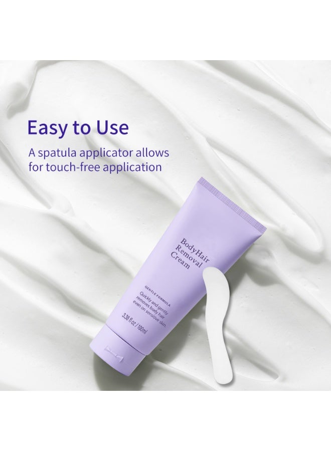 Cream Sensitive Leg, Underarm, and Arm Hair Removal Cream (100ml) - Image 4