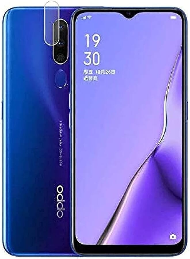 9H For oppo a9 2020 lens camera screen protecor glass flexable with nano technology - clear