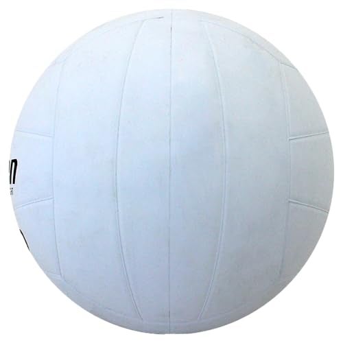 Baden V200 Rubber Volleyball | Durable All Purpose Volleyball | Perfect for Indoor and Outdoor Play | Suitable for All Ages | Official Size 5, Classic White Design - Image 3