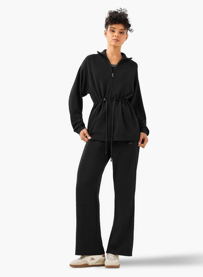 Kappa Women Soft Touch Drawstring Waist Longline Jacket - Image 2