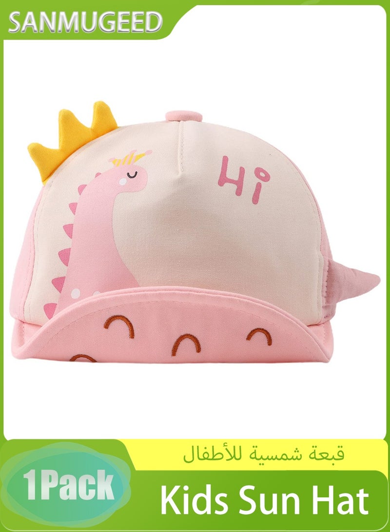 SANMUGEED Baby Cap Kids Sun Hat Cute Cartoon Caps - Image 1